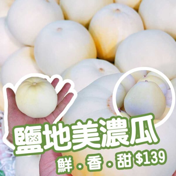 [嚴選品質]台灣本土（鹽地美濃瓜）